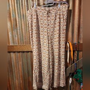 Torrid wide leg challis pant